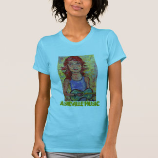 Asheville musik tee shirt