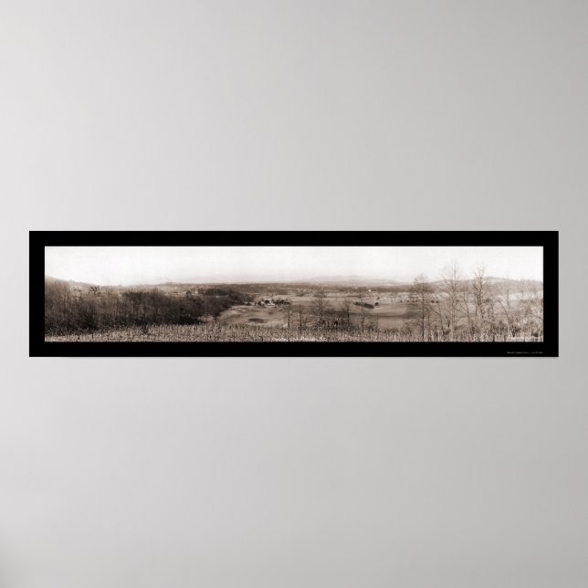 Asheville NC Klubb Photo 1911 Poster (Framsidan)