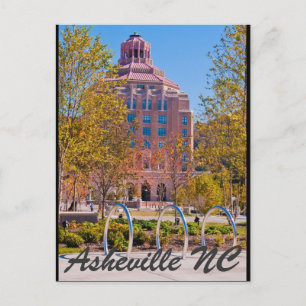 Asheville NC Vykort