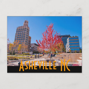 Asheville NC Vykort