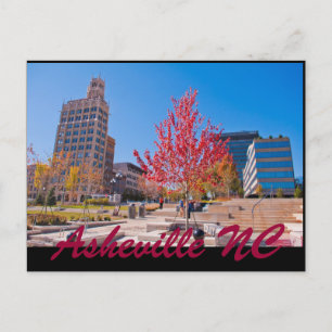 Asheville NC Vykort