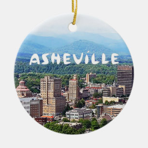 Asheville , North Carolina, Asheville jul Julgransprydnad Keramik