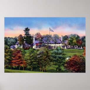 Asheville North Carolina Biltmore Forest Land C Poster