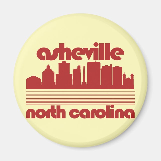 Asheville,North Carolina Magnet (Framsidan)