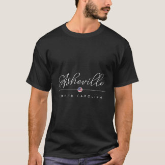 Asheville North Carolina Nc på Asheville T Shirt