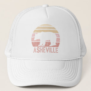 Asheville North Carolina Retro Bear Keps