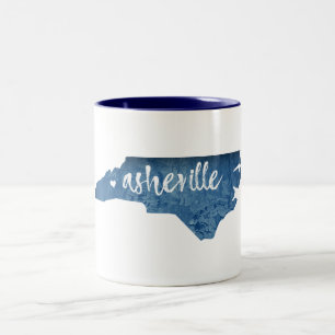 Asheville, North Carolina Två-Tonad Mugg