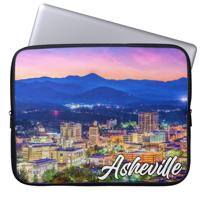 Asheville, North Carolina, USA Laptop Fodral (Framsidan)