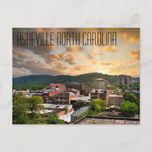 Asheville North Carolina Vykort
