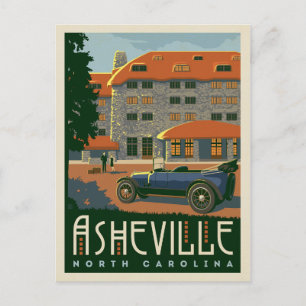 Asheville, North Carolina Vykort