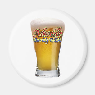 Asheville ölstad USA Magnet