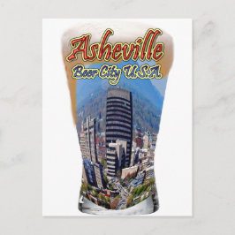 Asheville Ölstaden USA Vykort