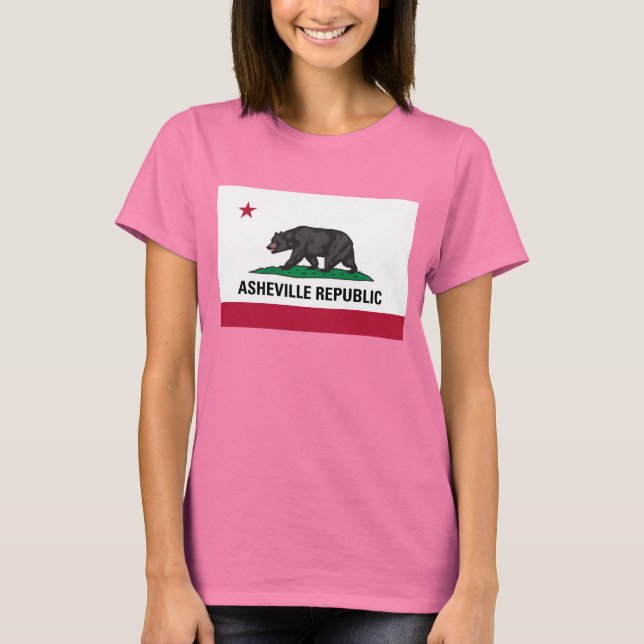 Asheville-republiken T-shirt (Framsida)