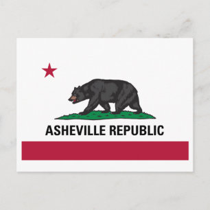 Asheville-republiken Vykort
