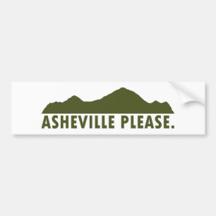 Asheville Snälla Bildekal