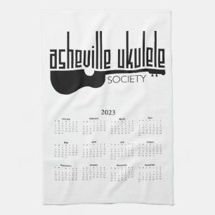 Asheville Ukulele Society 2023 Calendar Kökshandduk
