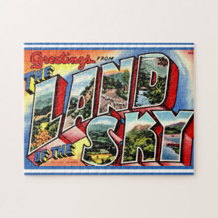 Asheville's Land of the Sky 11x14 Pussel