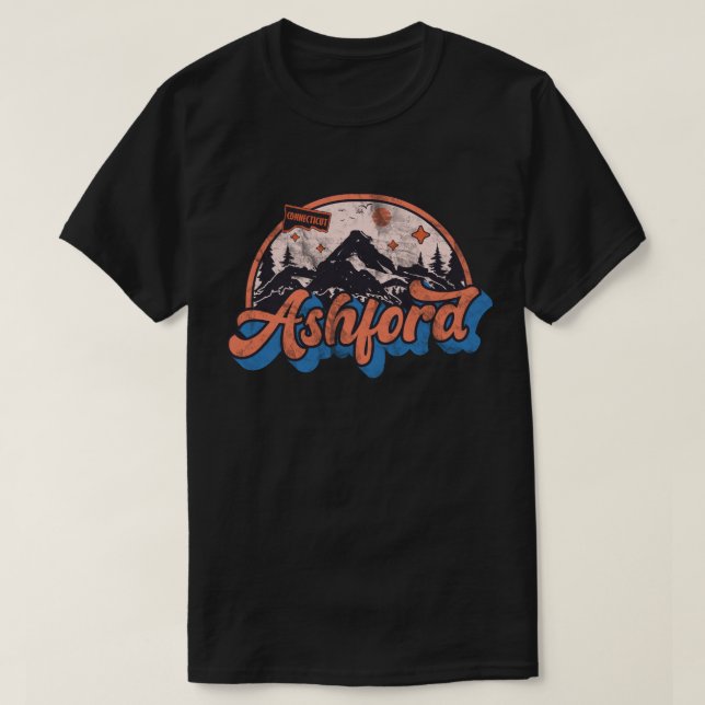 Ashford, Connecticut T Shirt (Design framsida)