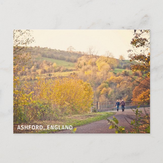 Ashford, Kent, England Postcard Vykort (Framsida)