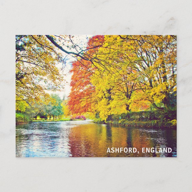 Ashford, Kent, England Postcard Vykort (Framsida)