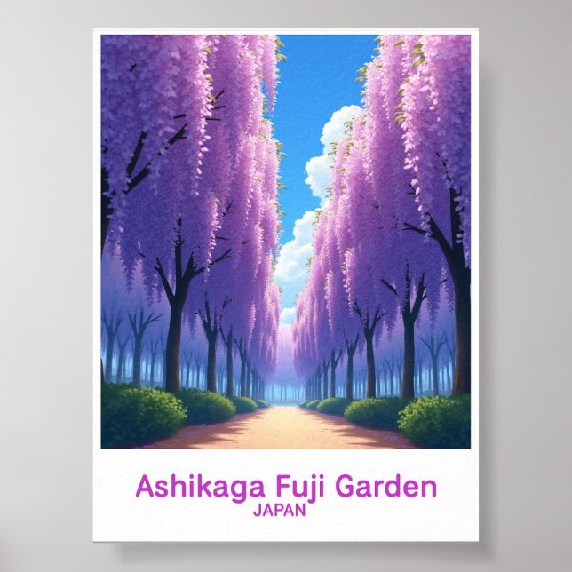 Ashikaga Flower Park Japan Resa Poster (Framsidan)