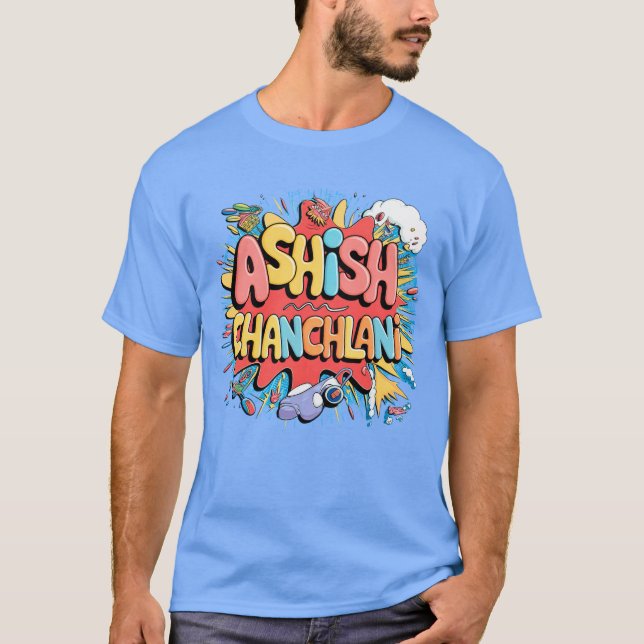 Ashish Chanchlani T-shirt (Framsida)