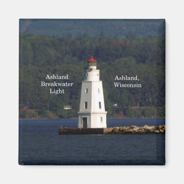 Ashland Breakwater Light magnet (Framsidan)