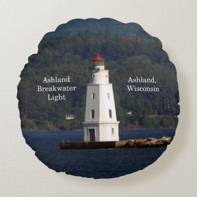 Ashland Breakwater Light round-kudde Rund Kudde (Framsidan)