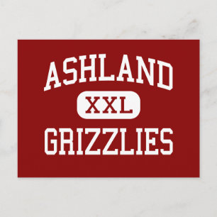 Ashland - Grizzlies - High School - Ashland Oregon Vykort