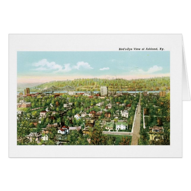 Ashland, KY Hälsningskort (Framsidan Horizontal)