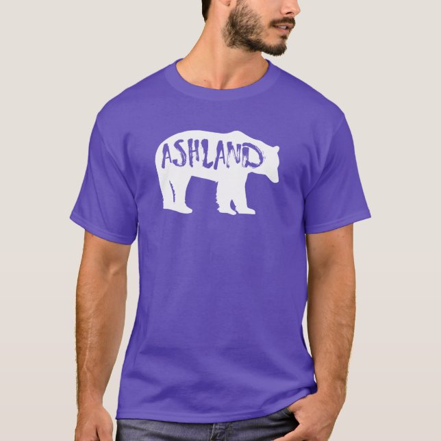 Ashland Oregon Bear T Shirt (Framsida)