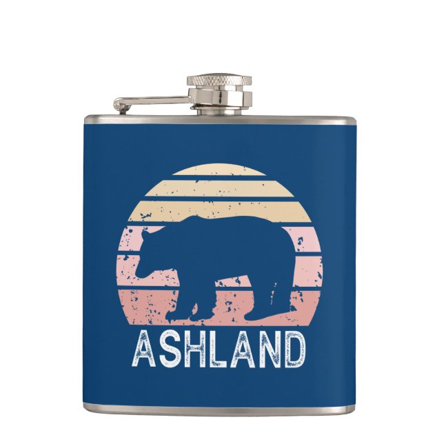 Ashland Oregon Retro Bear Fickplunta (Framsidan)