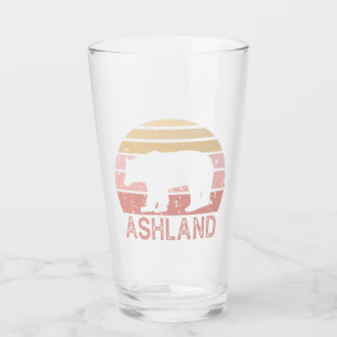 Ashland Oregon Retro Bear Glaskopp