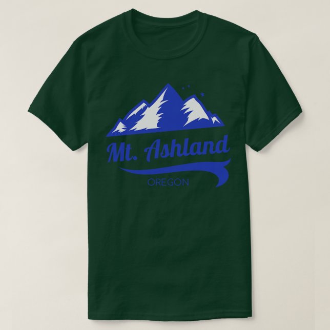 Ashland ski Oregon 1 T Shirt (Design framsida)