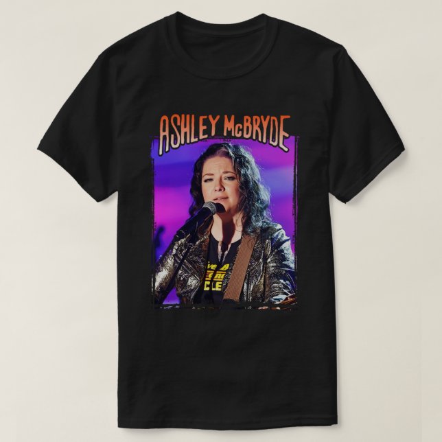 Ashley Art McBryde Porträtt T Shirt (Design framsida)