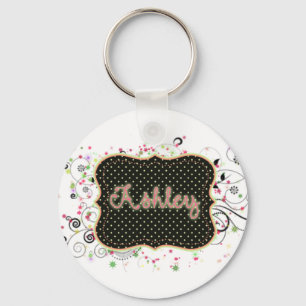 Ashley ID-Märke Nyckelring