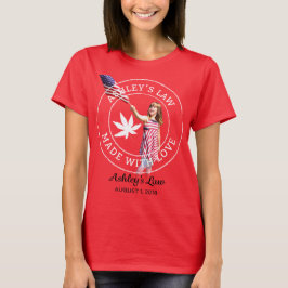 Ashley Law flagga t-shirt
