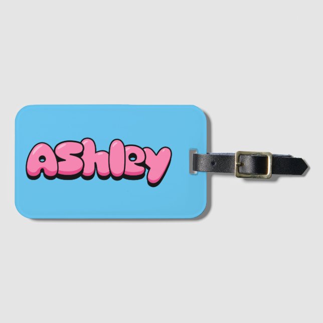 Ashley Luggage Tag Bagagebricka (Framsida horisontal)