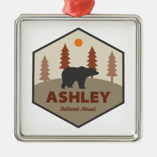 Ashley National Forest Bear Julgransprydnad Metall
