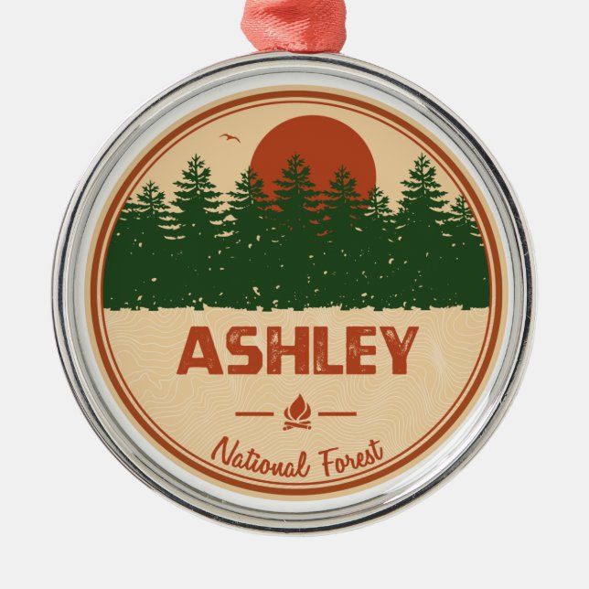 Ashley National Forest Julgransprydnad Metall (Framsidan)
