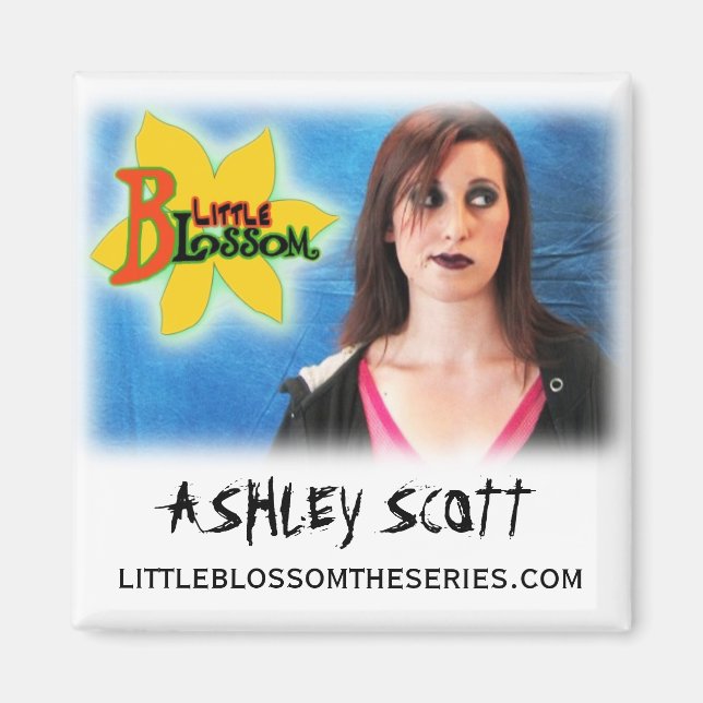 Ashley Scott Fridge Magnet (Framsidan)