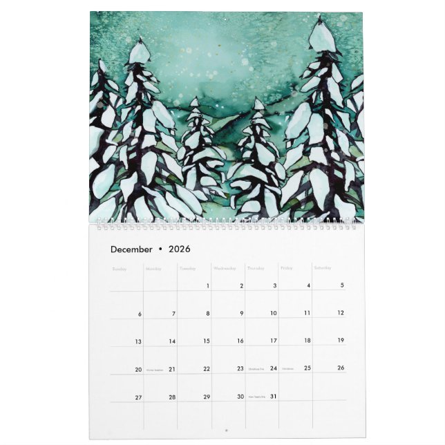Ashley Seabolt Originals - 2025 Calendar Kalender (Dec 2026)