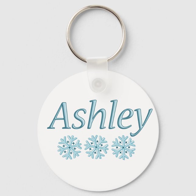 Ashley Snowflake Nyckelring (Framsida)