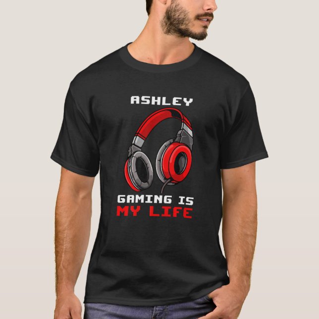 Ashley-spel är min Personlig i livet T Shirt (Framsida)