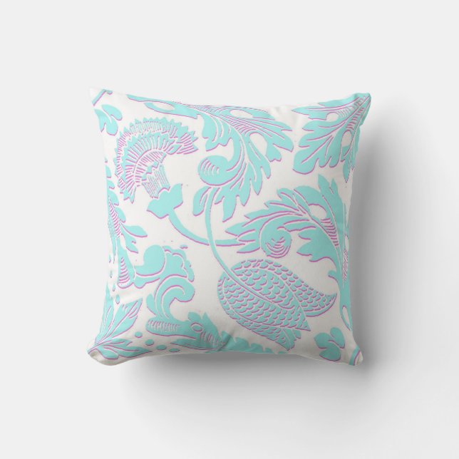 Ashleys följe - Vintage Mod Flower Pillow Kudde (Framsida)