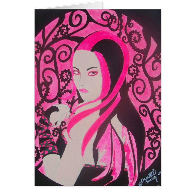 Ashlyn Hälsningskort (Framsidan)