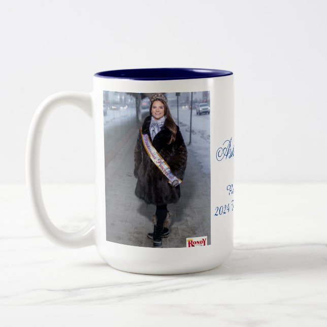 ashlyn princess rondy 2024 15oz mugg (Vänster)