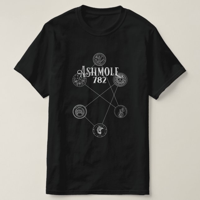 Ashmole 782 från A Discovery of Witches T-Shirt (Design framsida)