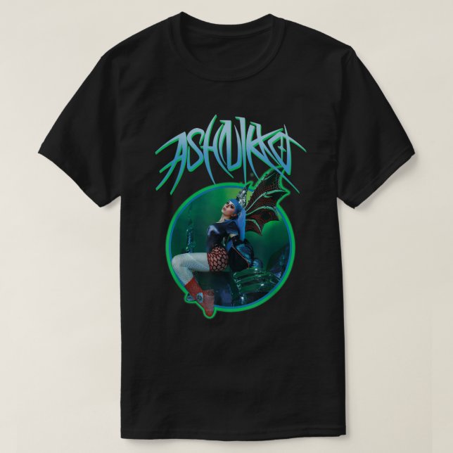 Ashnikko Ashnikko Logotyp Dragon T Shirt (Design framsida)