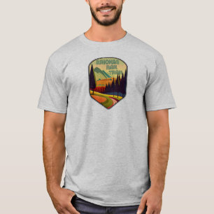 Ashokan Rail Trail New York Färg T Shirt